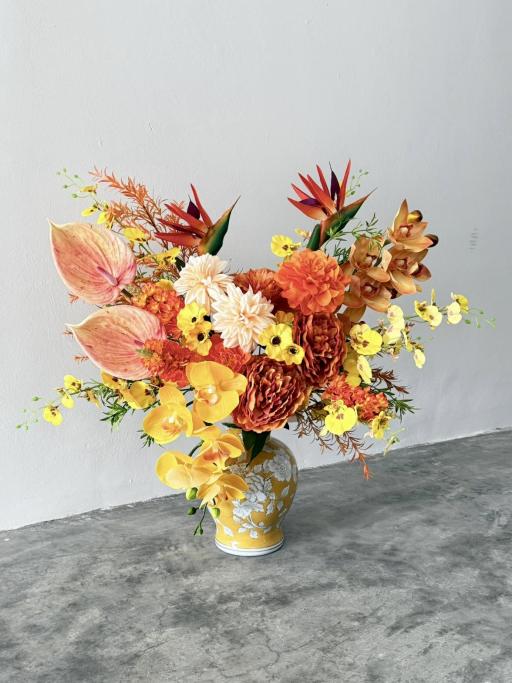Tropical Glow Vase Arrangement - image 2