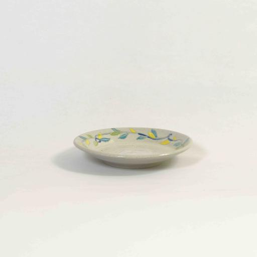Retro Leaves Saucer - image 1