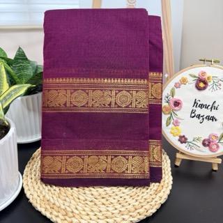 Retta Petta Border Kanchi Cotton - image 1