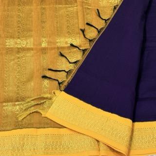 Kalyani Cotton (Contrast border, pallu & blouse) - image 2