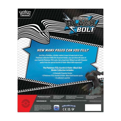Scarlet & Violet Black Bolt Binder Collection Box - image 3
