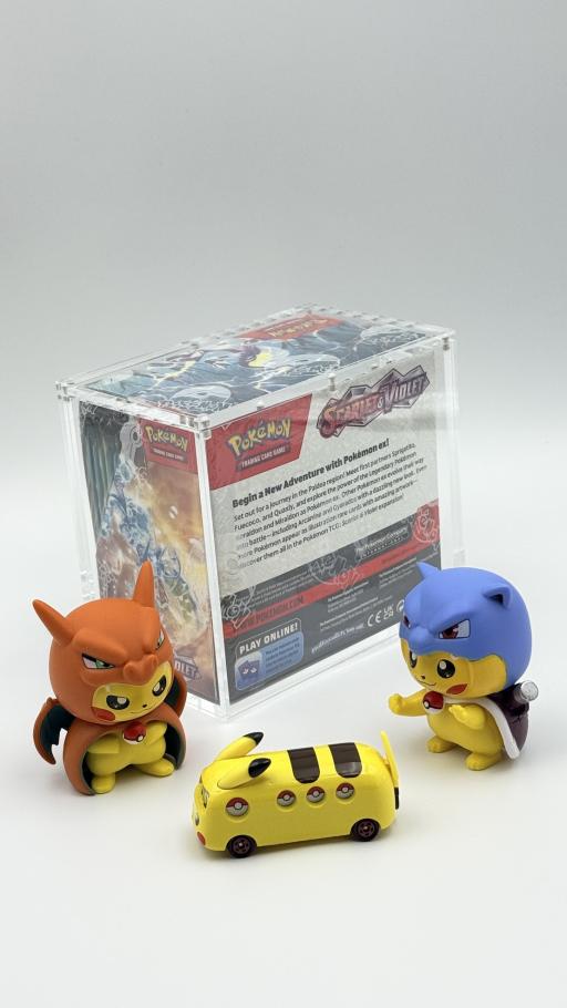 Acrylic case for Pokemon English Booster Box - image 3