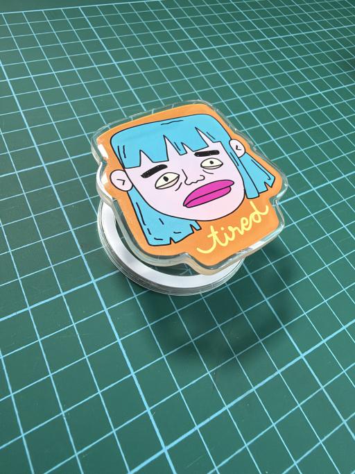Tired 🥱 MagSafe Phone Grippies - image 2