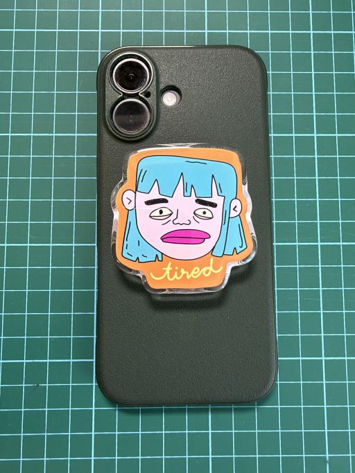 Tired 🥱 MagSafe Phone Grippies - image 3