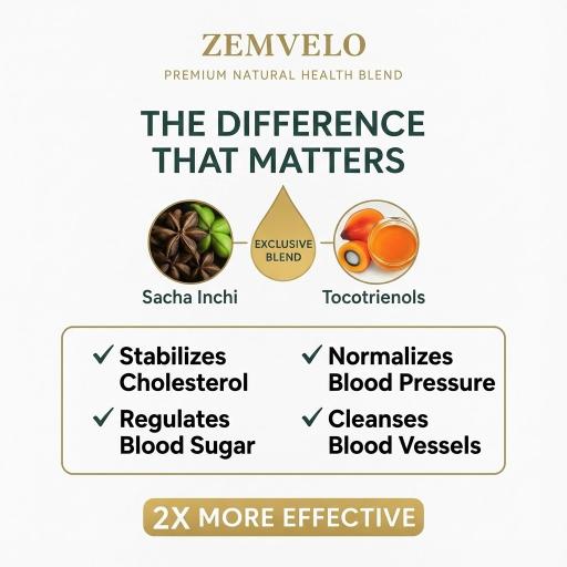 Zemvelo Sacha Inchi Oil 3-in-1 Softgels | Omega 3-6-9 + Vit E & C | Brain Fog, Cholesterol & Skin Glow | Halal (60 Softgels) - image 2