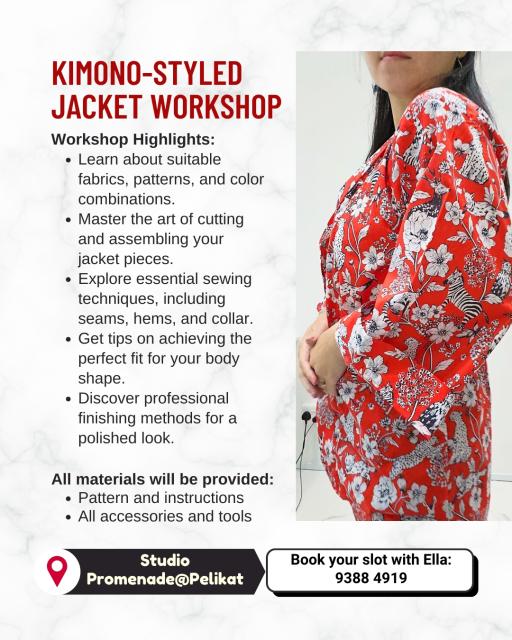 Kimono-Styled Jacket Workshop - image 2