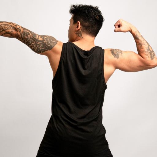 Forme Loose-Fit Tank (Black) - image 3