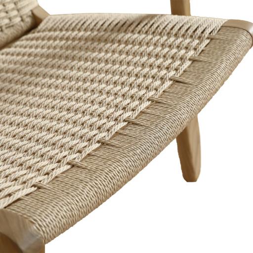 Scandinavia Natural Frame Lounge Chair - image 6