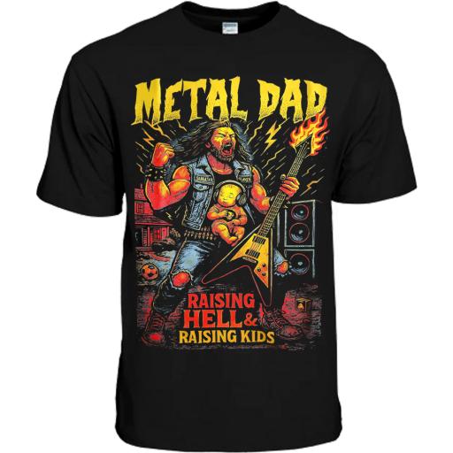 [PRINT-ON DEMAND] METALDAD TEE - image 1
