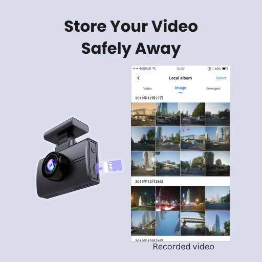 Mojo Car Cam 3 Pro 4K Front and Back HD Car Camera Dashcam - image 7