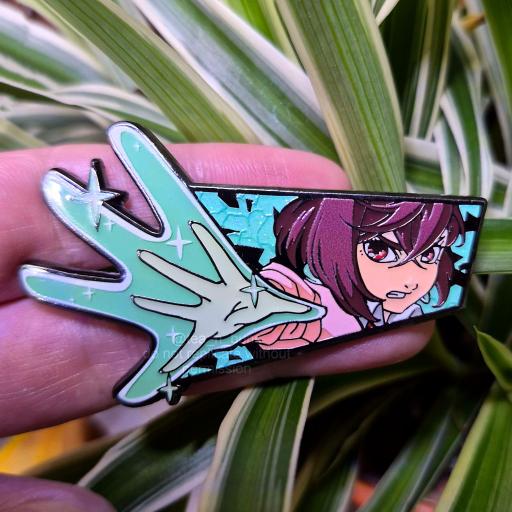 Psychic Eyes Enamel Pin - image 1