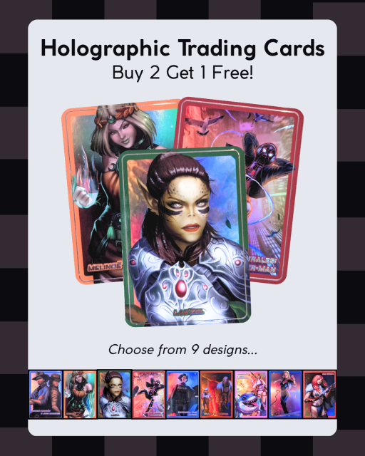 Holographic Trading Cards [Buy 2 Get 1 Free] - image 1