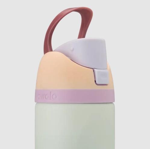 OWALA FreeSip Stainless Steel Water Bottle 24oz in Coastal Mist - image 2