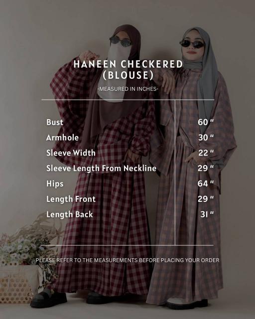 Haneen Checkered Set (Petite) - image 9