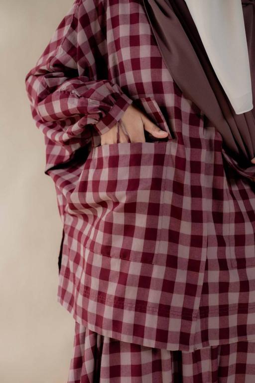Haneen Checkered Set (Petite) - image 3