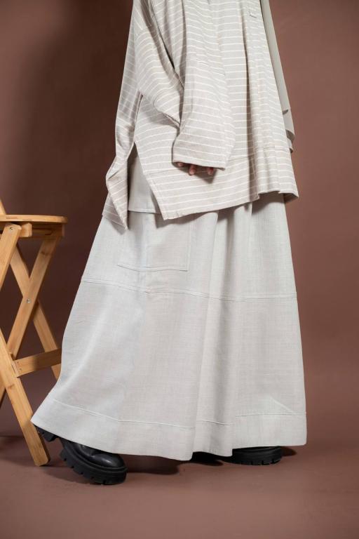 Basic Cargo Wide Pants - image 5