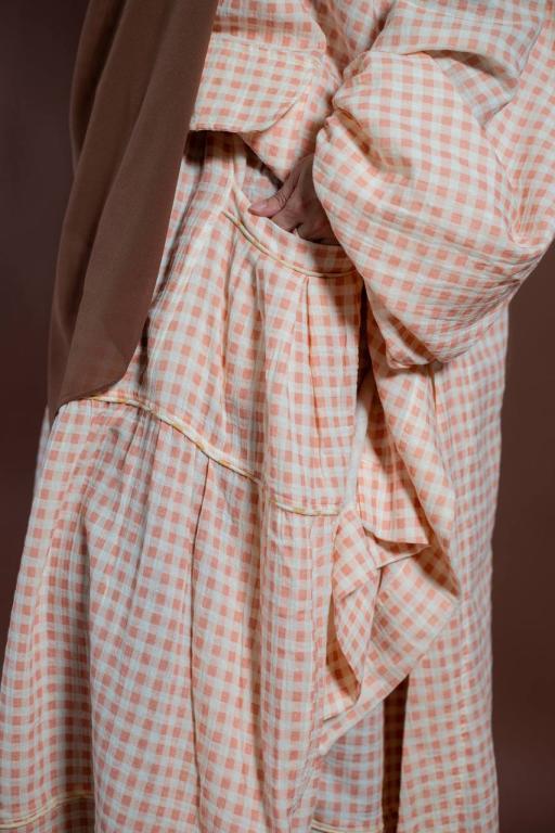 Aera Long Blouse | Indaah Skirt - image 5