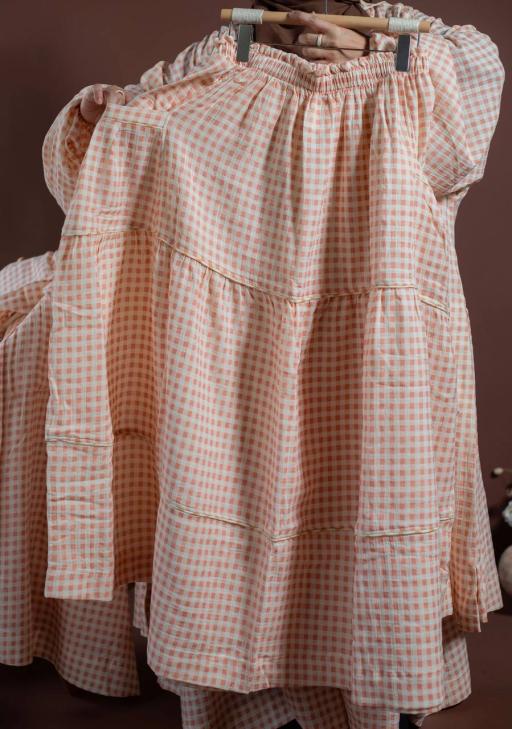 Aera Long Blouse | Indaah Skirt - image 3
