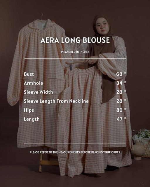 Aera Long Blouse | Indaah Skirt - image 10