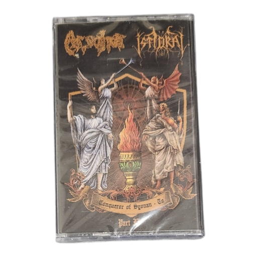 [Black Metal] AS SAHAR/ISTIDRAJ SPLIT - Conqueror of Syonan-To Split  Tape (New) - image 1