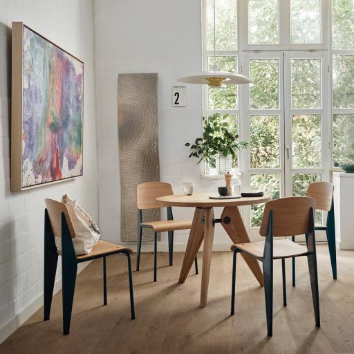 Jean Natural Steel Frame Dining Chair - image 3