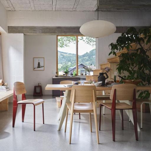 Jean Natural Steel Frame Dining Chair - image 4