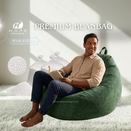 Premium Beanbag with Filling - image 1