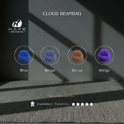 Cloud Beanbag with Filling - image 6