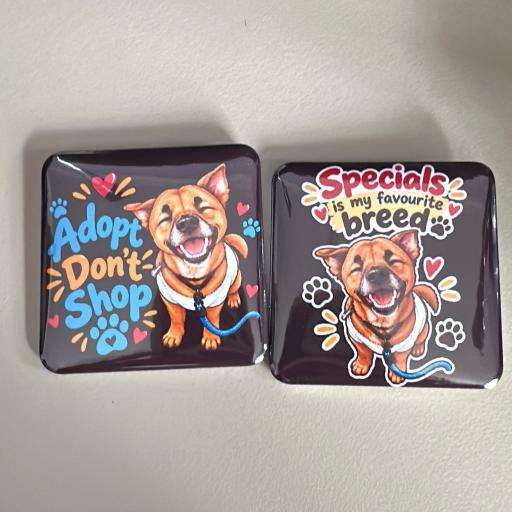 Custom-Made Photo Badge (Square) - image 2