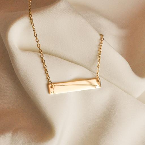 Rectangle Necklace - image 3