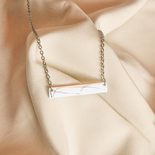 Rectangle Necklace - image 5