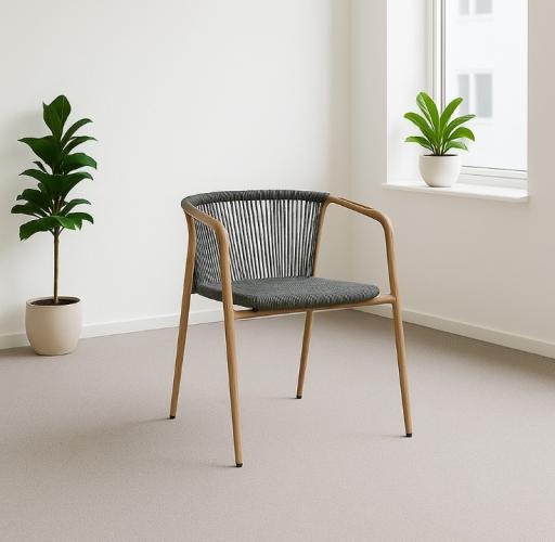 Ash Handwoven Technorattan Chair - image 3