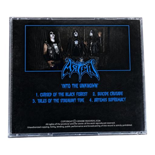 [Black Metal] ARTEMIS - Into The Unknown EP CD (New) - image 2