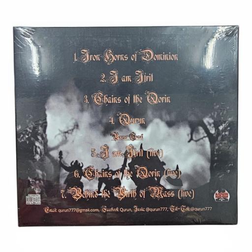 [Black Metal] QURUN - Iron Horns Of Dominion EP CD (New) - image 2
