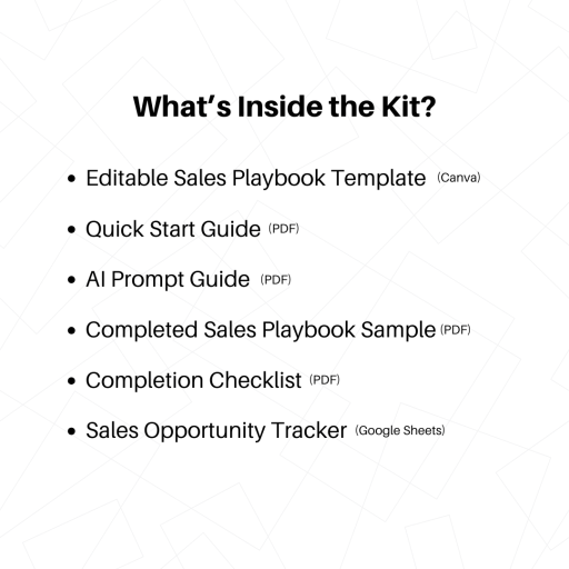Sales Playbook Builder Kit - image 2