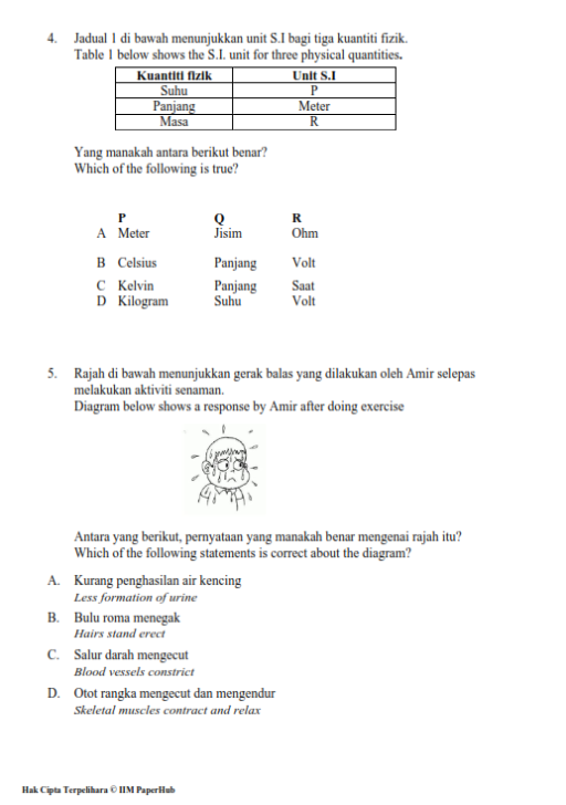 RAMALAN PECUTAN SAINS TINGKATAN 1 - image 5