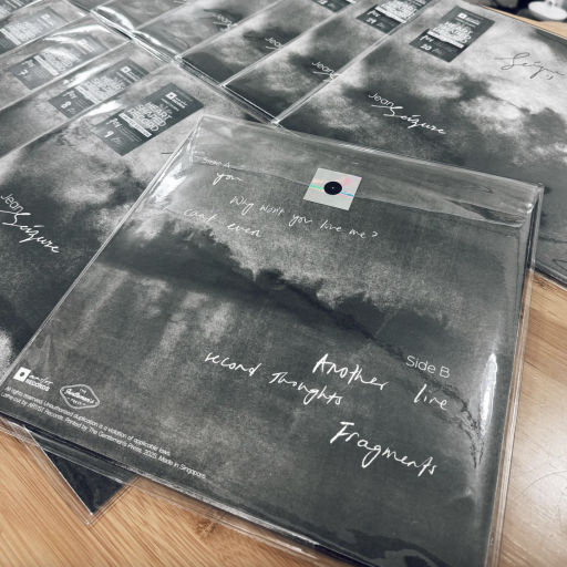 ART/ST x Jean Seizure - POV: EP Heart-shaped Record (Autographed) - image 4
