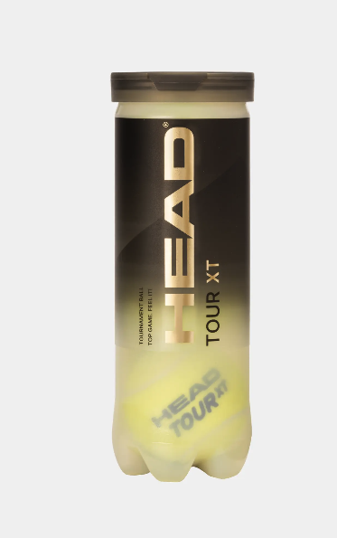 Tennis Balls - HEAD TOUR XT 3 Tennis Balls Single Can - image 1