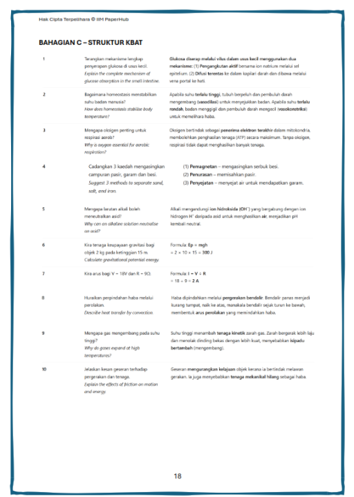 UJIAN SARINGAN KEMASUKAN TINGKATAN 4 – 2026 SAINS TULEN / ASAS SAINS KOMPUTER (SAINS, SET2) - image 8