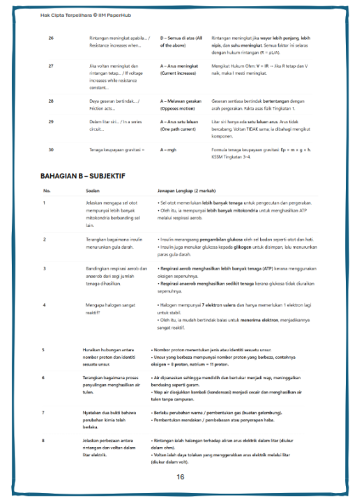 UJIAN SARINGAN KEMASUKAN TINGKATAN 4 – 2026 SAINS TULEN / ASAS SAINS KOMPUTER (SAINS, SET2) - image 9