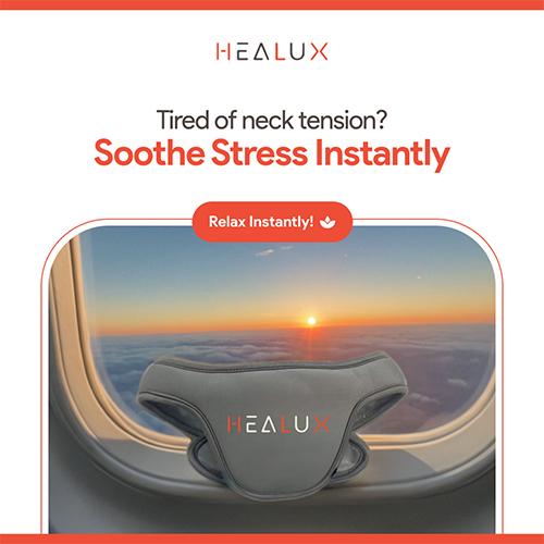 HEALUX NeckX Ultra-Light Massager (90g) (Relax • Reset • Recharge) - image 2