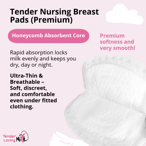 Tender Nursing Pads (Premium) 60 Pieces or 180 Pieces - image 1