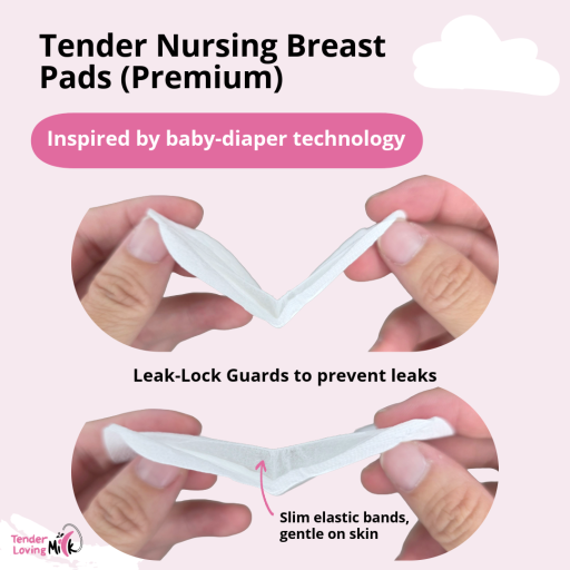 Tender Nursing Pads (Premium) 60 Pieces or 180 Pieces - image 4