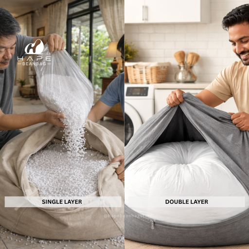 Cloud Beanbag with Filling - image 4