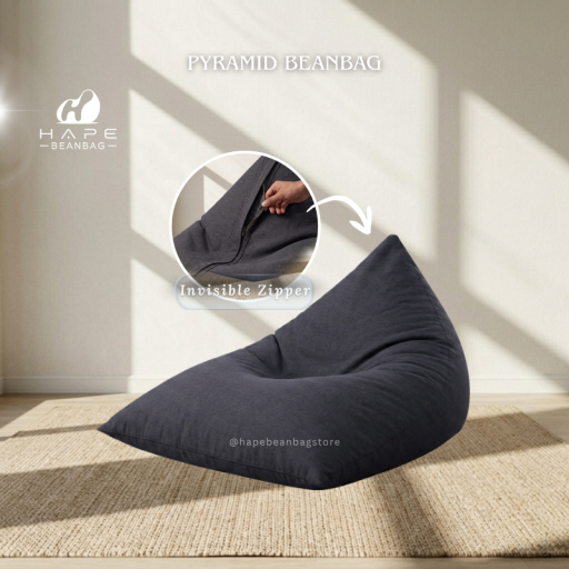 Pyramid Beanbag with Filling - image 3