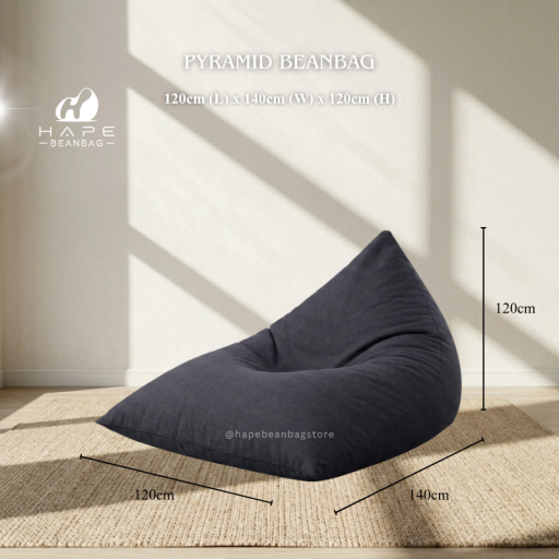 Pyramid Beanbag with Filling - image 2