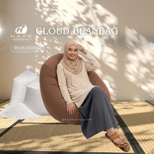 Cloud Beanbag with Filling - image 1