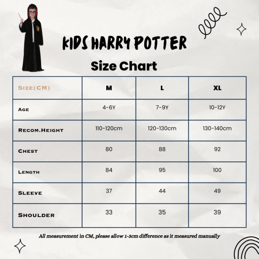 School of Witchcraft Harris Sets Performance Cloak Anime Halloween Adult Children's Cosplay Clothing Wizardry Tie Scarf - image 4