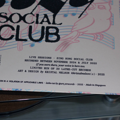 ART/ST x Sing Song Social Club x Kristal Melson - 1st Anniversary (Limited Edition Transparent Green) - image 2