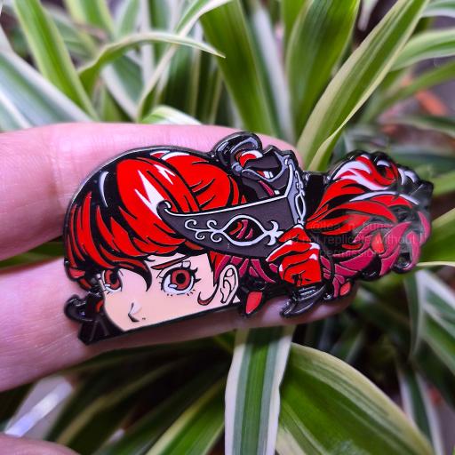 Violet Eyes Enamel Pin - image 1